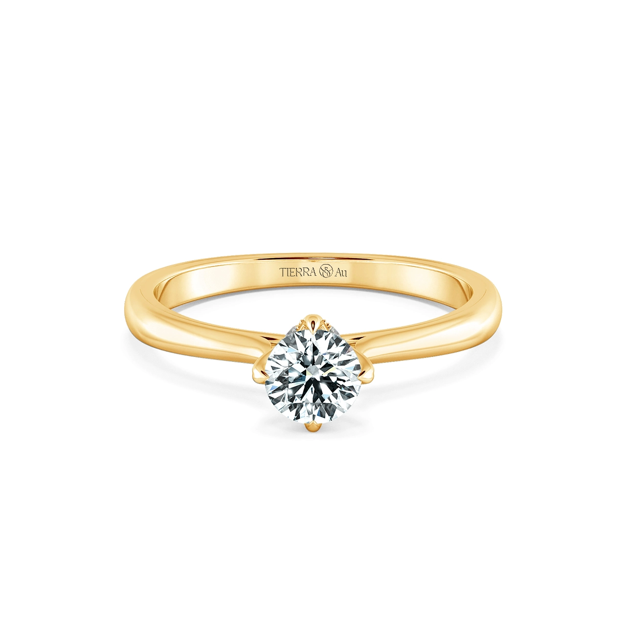 Nhẫn đính hôn Kim cương Solitaire Tiny Bouquet NCH1310 1