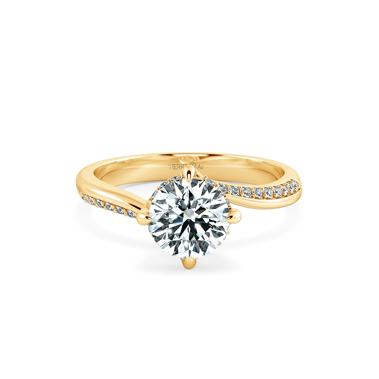 Nhẫn đính hôn kim cương Trellis Celia NCH1414 1