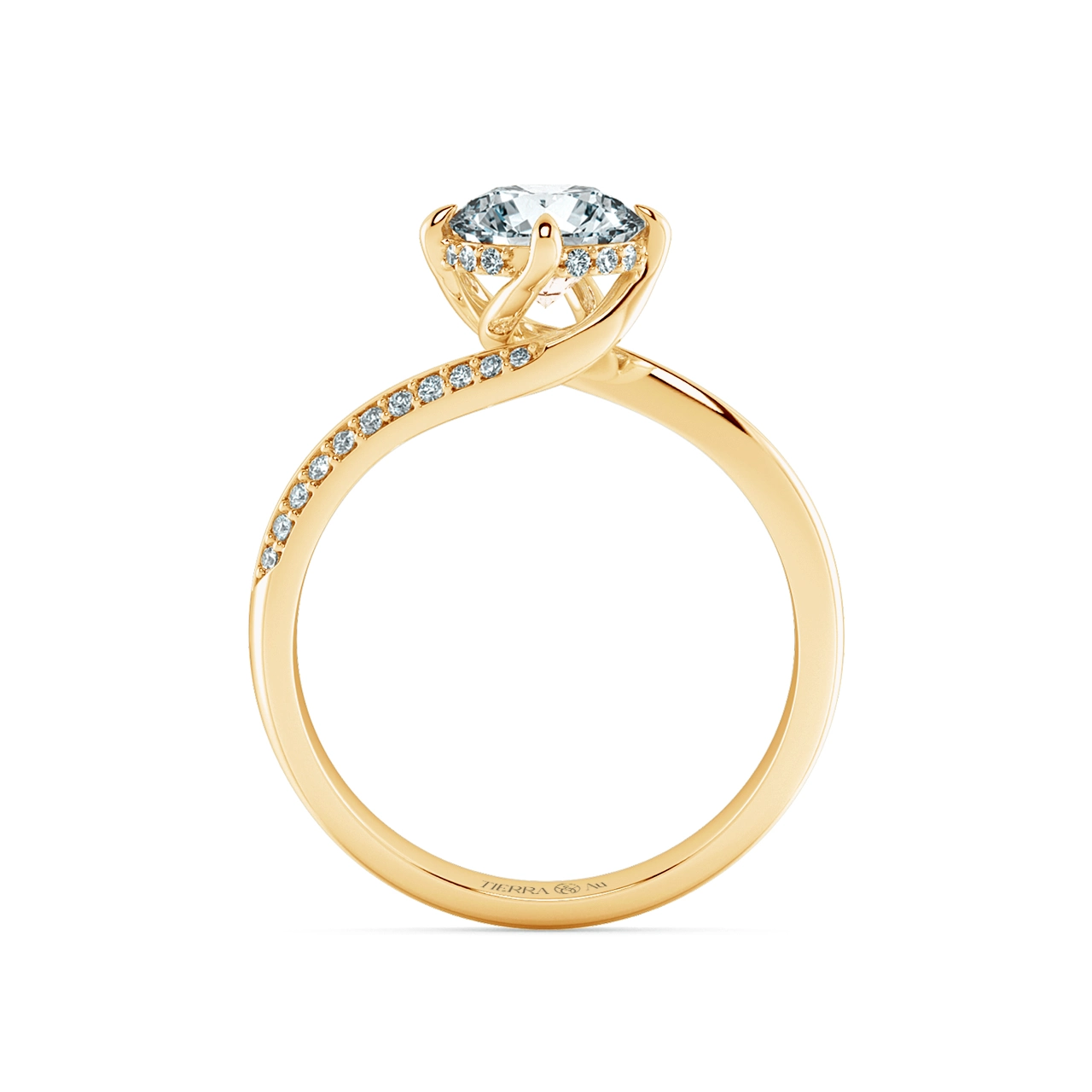 Nhẫn đính hôn kim cương Trellis Celia NCH1414 5