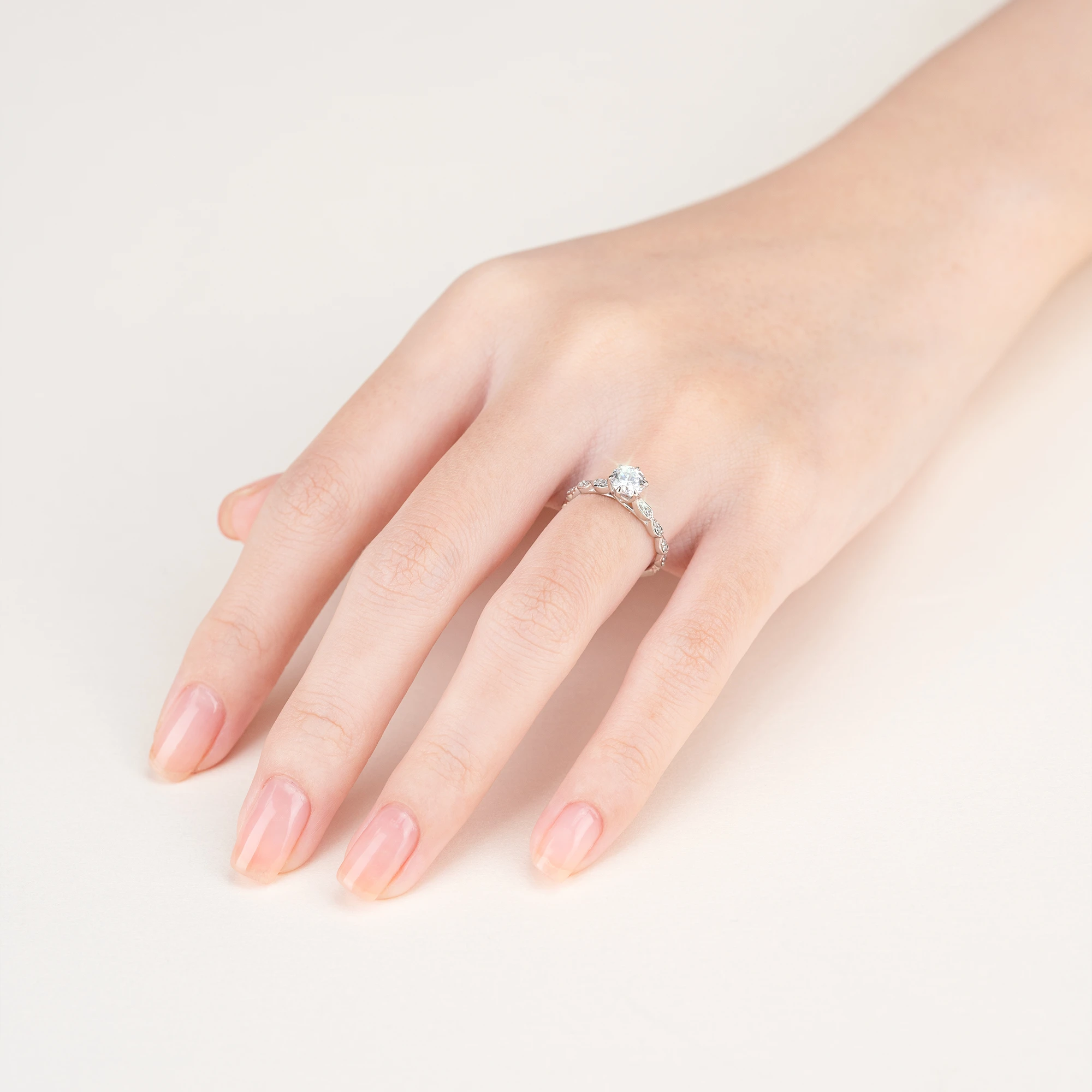 Nhẫn đính hôn Kim cương By Yourside NCH1421 6