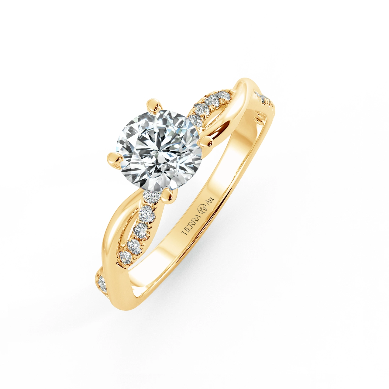 Twiss Engagement Ring with Eternity Band NCH1701 3