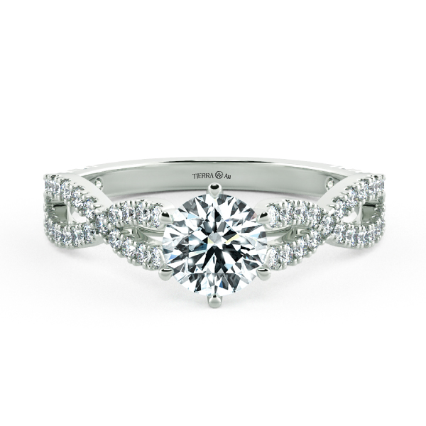 Twiss Engagement Ring with Double Eternity Band NCH1702 1