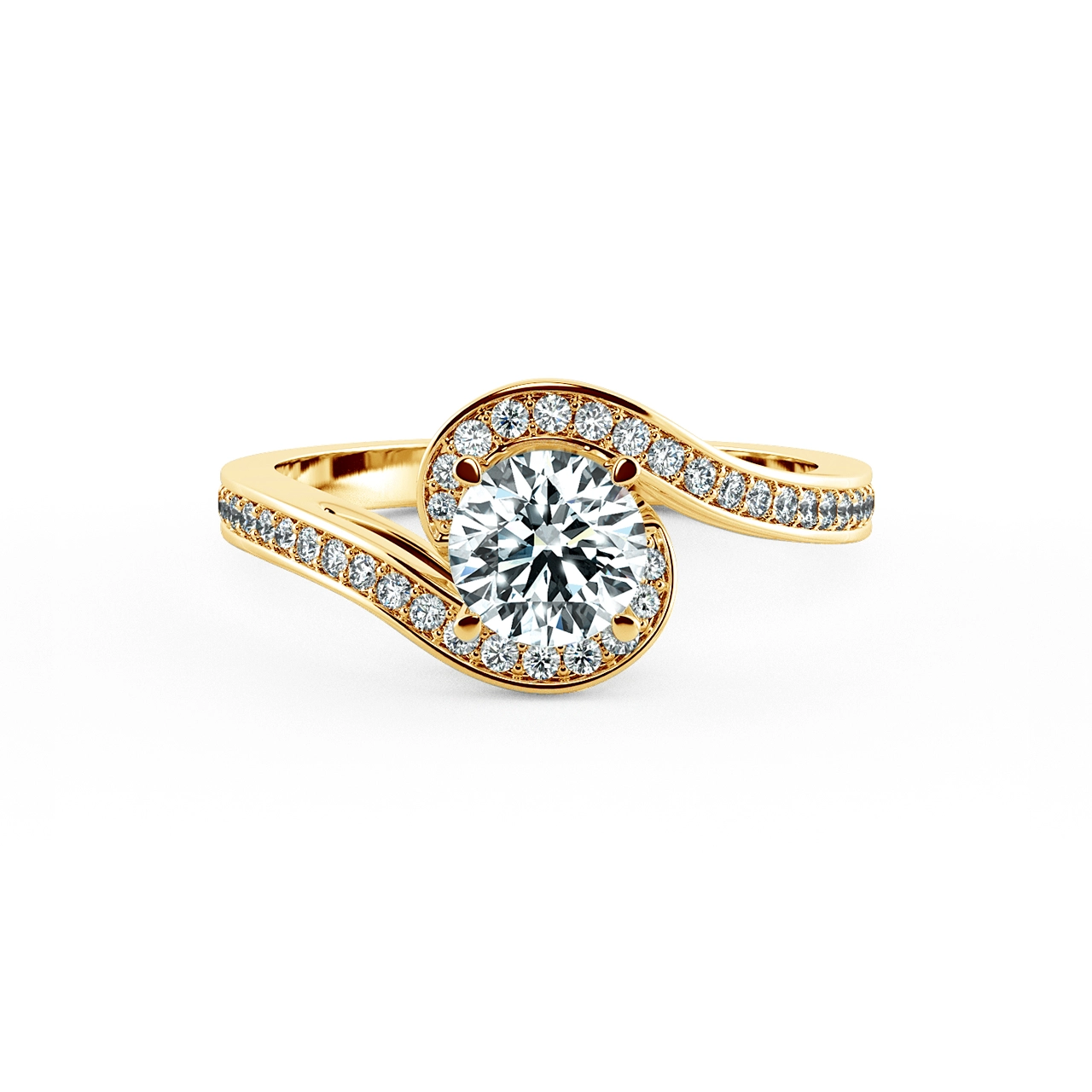 Bypass Twiss Engagement Ring NCH1705 1