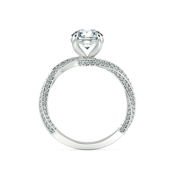 Nhẫn đính hôn kim cương Twist Cheryl NCH1722 5
