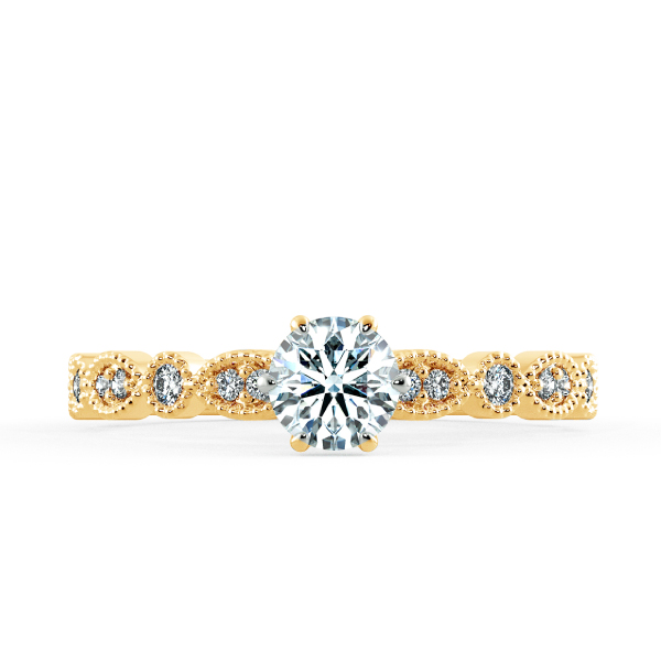 Solitaire Engagement Ring with Eternity Band NCH1802 2