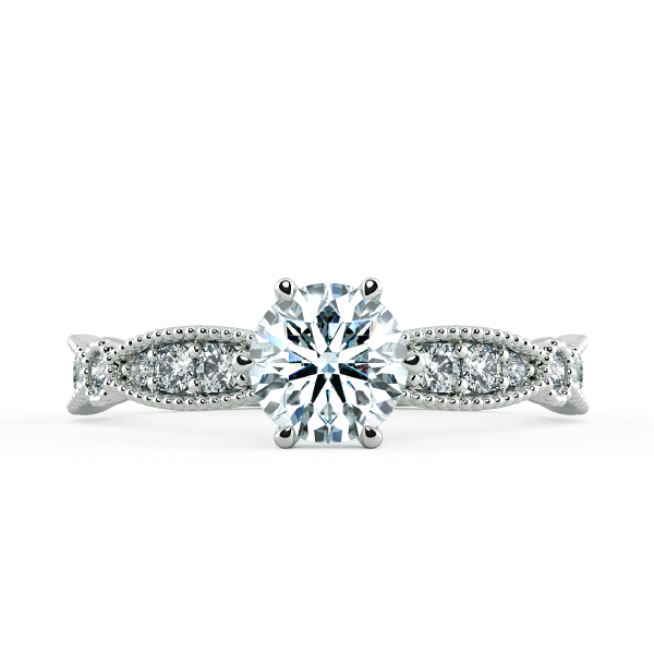 Solitaire Engagement Ring with Eternity Band NCH1803 2