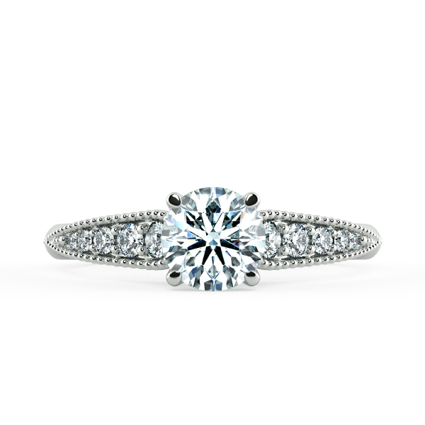 Solitaire Engagement Ring with Eternity Band NCH1808 2