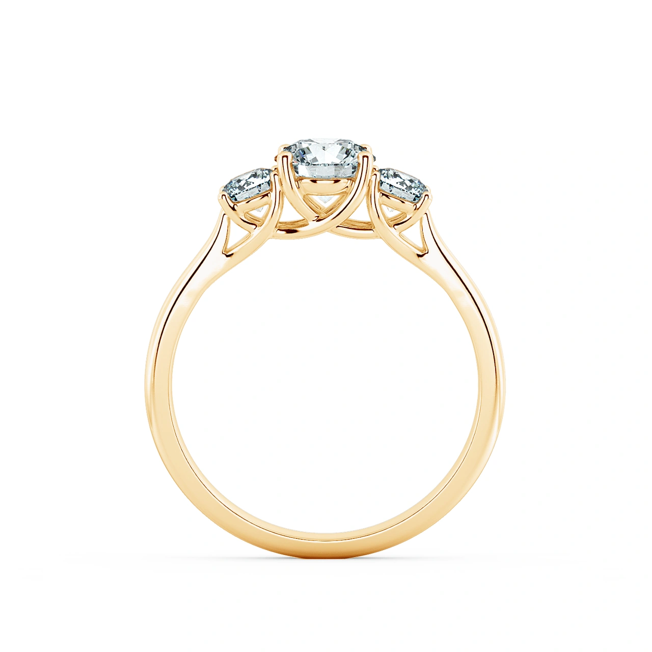 Threestone Classic Engagement Ring NCH3101 5