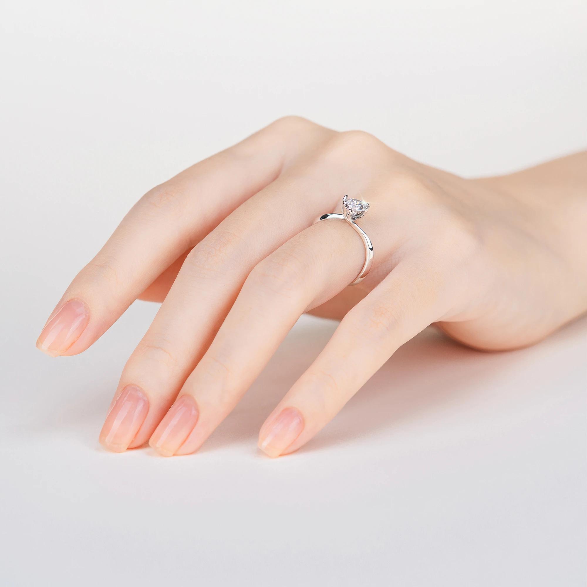 Nhẫn đính hôn Kim cương Bridal Gown Delicate Petal NCH5301 6