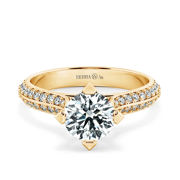 Nhẫn kim cương Royal design NKC9902 1