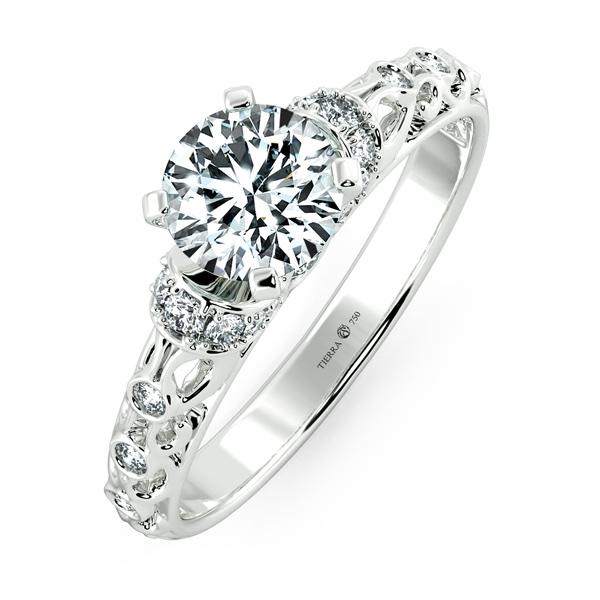 Nhẫn cầu hôn kim cương Royal design NCH9904 3