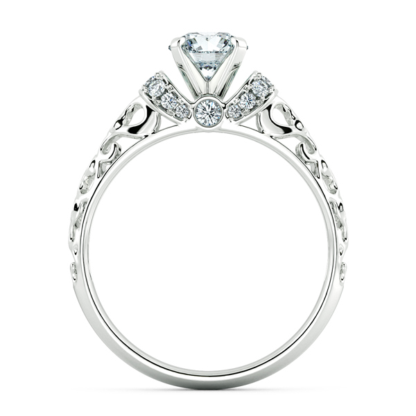 Nhẫn cầu hôn kim cương Royal design NCH9904 5