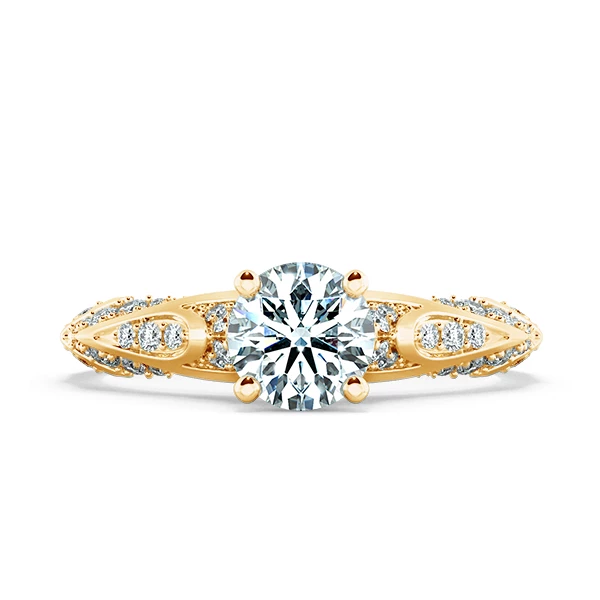 Nhẫn kim cương Royal design NKC9906 2