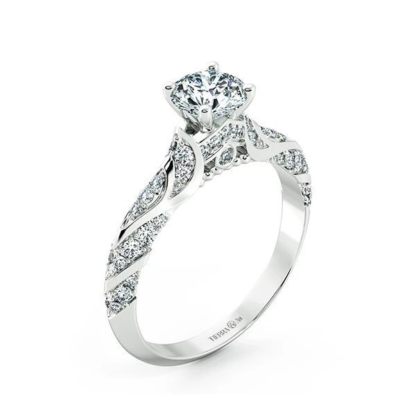 Nhẫn kim cương Royal design NKC9906 4