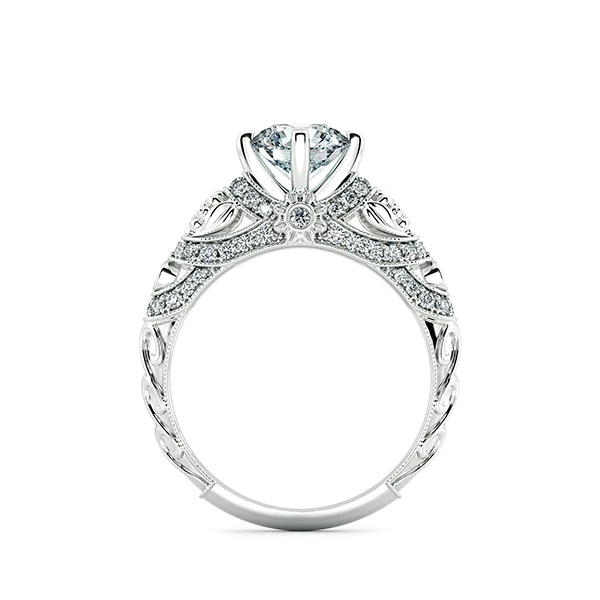 Nhẫn kim cương Royal design NKC9908 5