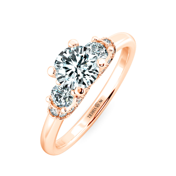 Nhẫn cầu hôn kim cương Royal design NCH9909 3