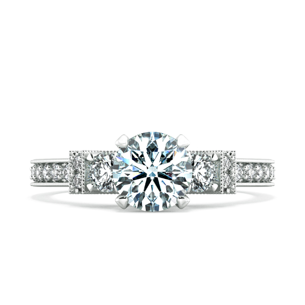 Nhẫn cầu hôn kim cương Royal design NCH9910 2