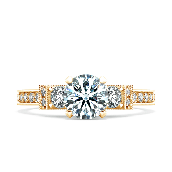 Nhẫn cầu hôn kim cương Royal design NCH9910 2