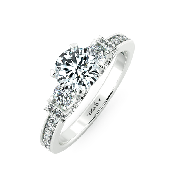 Nhẫn cầu hôn kim cương Royal design NCH9910 3