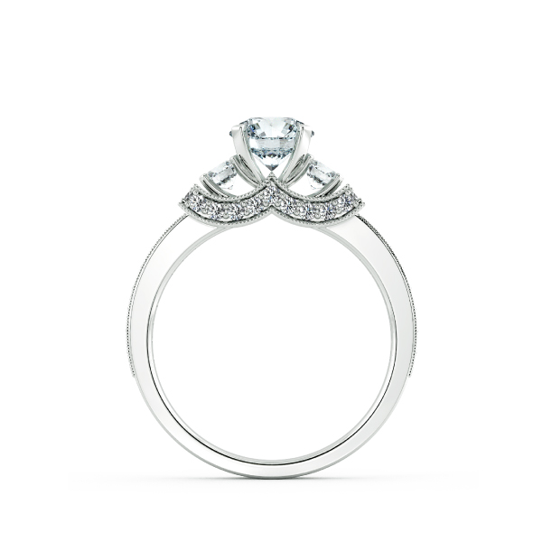 Nhẫn cầu hôn kim cương Royal design NCH9910 5