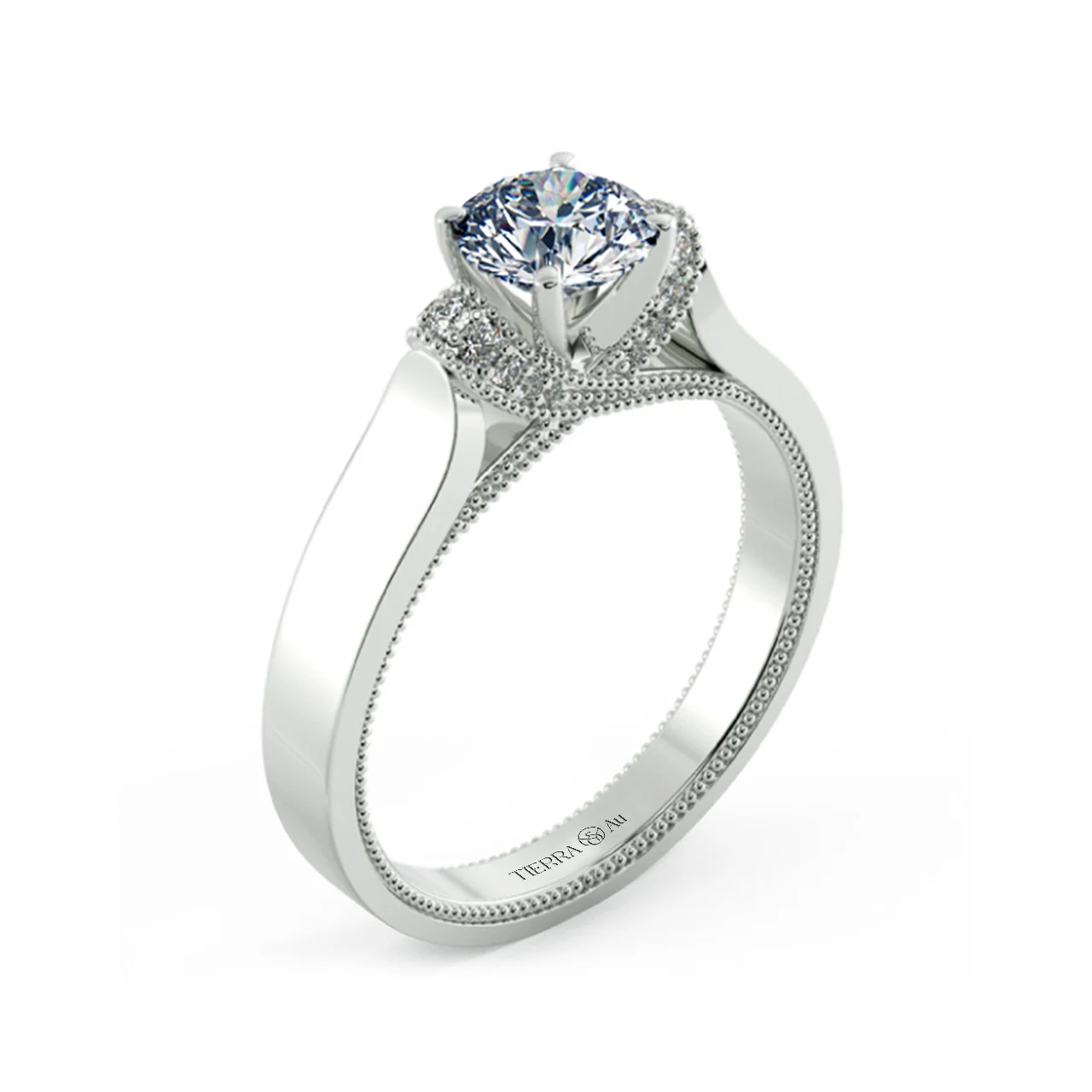 Royal Design Engagement Ring NCH9913 4