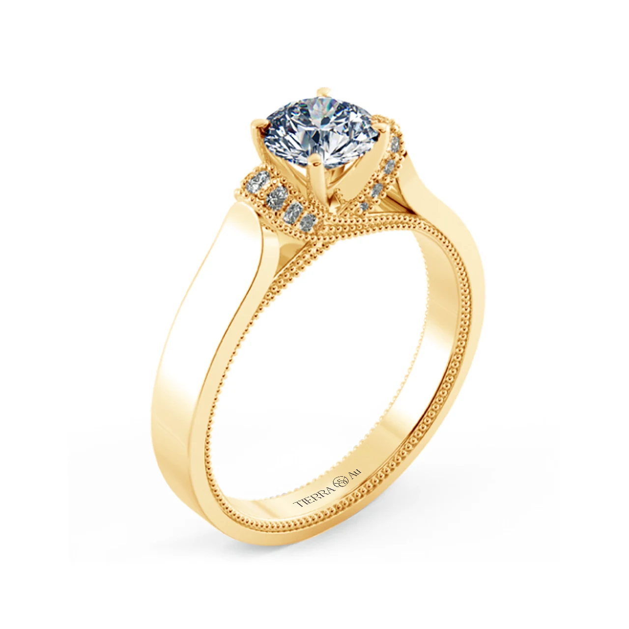 Royal Design Engagement Ring NCH9913 4