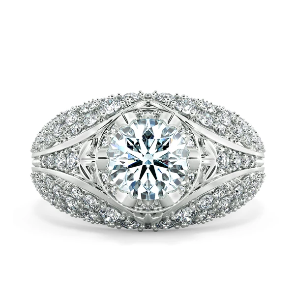 Nhẫn kim cương Royal design NKC9914 2
