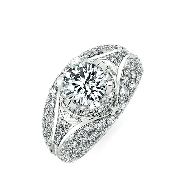 Nhẫn kim cương Royal design NKC9914 3