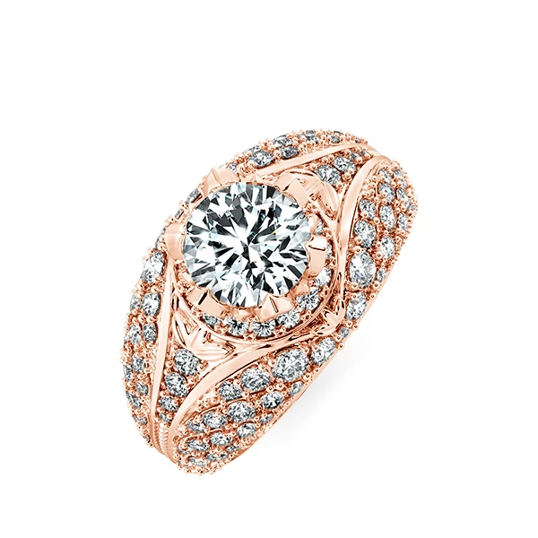Nhẫn kim cương Royal design NKC9914 3