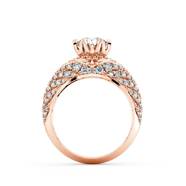 Nhẫn kim cương Royal design NKC9914 5