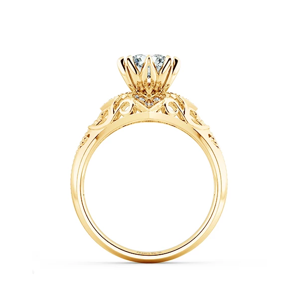 Nhẫn kim cương Royal design NKC9916 5