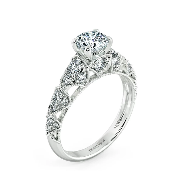 Nhẫn kim cương Royal design NKC9917 4