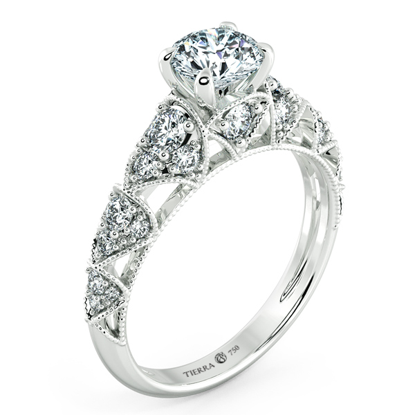 Nhẫn kim cương Royal design NKC9917 4
