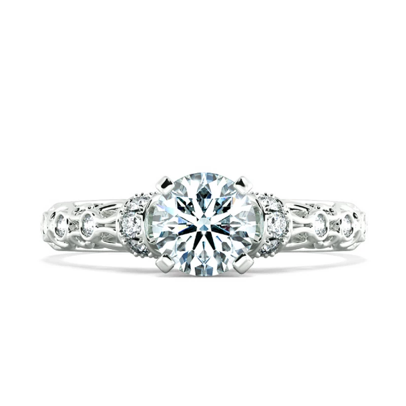 Nhẫn cầu hôn kim cương Royal design NCH9904 2