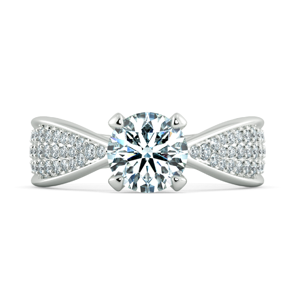 Nhẫn kim cương Diamond Bowtie NKC0009 2