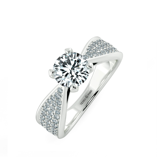 Nhẫn kim cương Diamond Bowtie NKC0009 3
