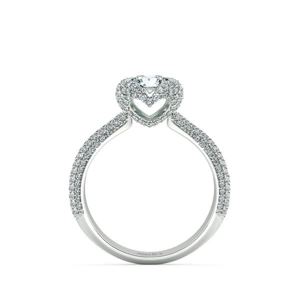 Nhẫn kim cương Fully Heart NKC1003 5
