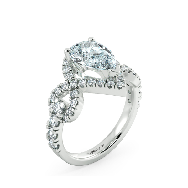 Nhẫn kim cương Fancy Twist NKC8302 4