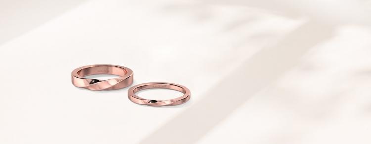 Nhẫn cưới vàng hồng | BST nhẫn cưới vàng hồng đẹp nhất 2023 tại Tierra Diamond