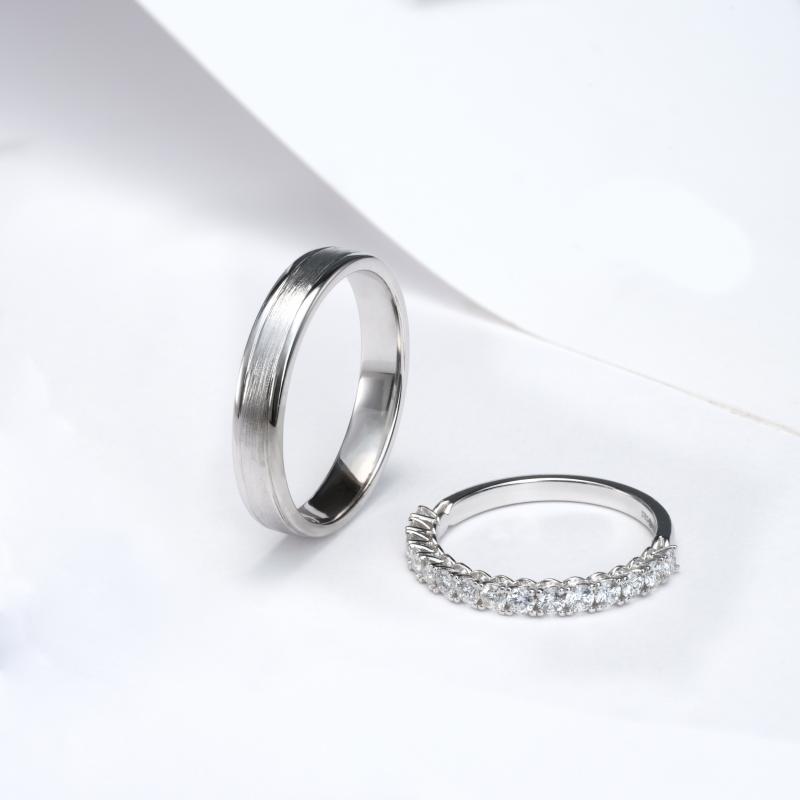 Những mẫu nhẫn cưới được yêu thích nhất - Nhẫn cưới kim cương minh chứ - 7