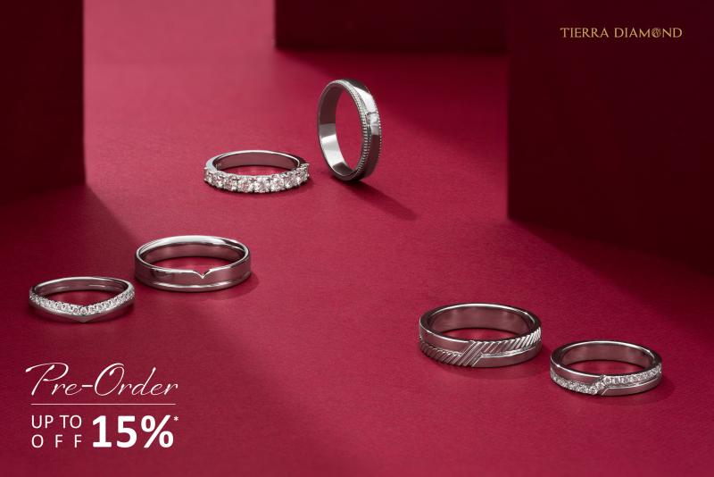 Pre-order Nhẫn cưới - Đặt nhẫn cưới sớm, nhận ưu đãi lên đến 15% - 1