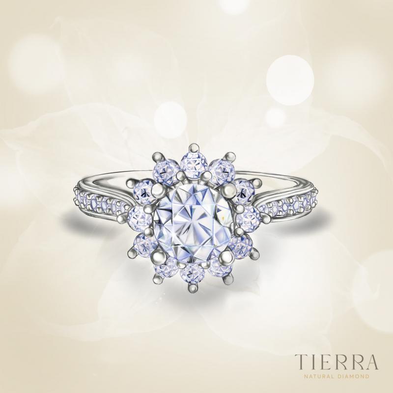 Nhẫn kim cương cao cấp tại Tierra Diamond