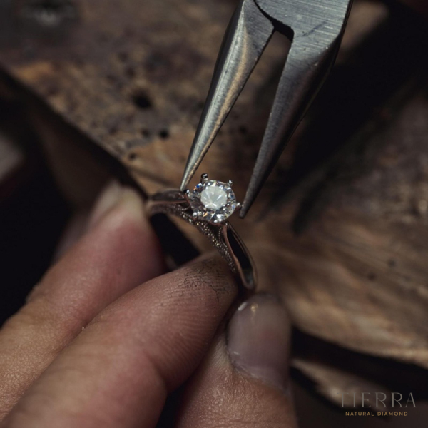Thiết kế trang sức kim cương thiên nhiên tại Tierra Diamond