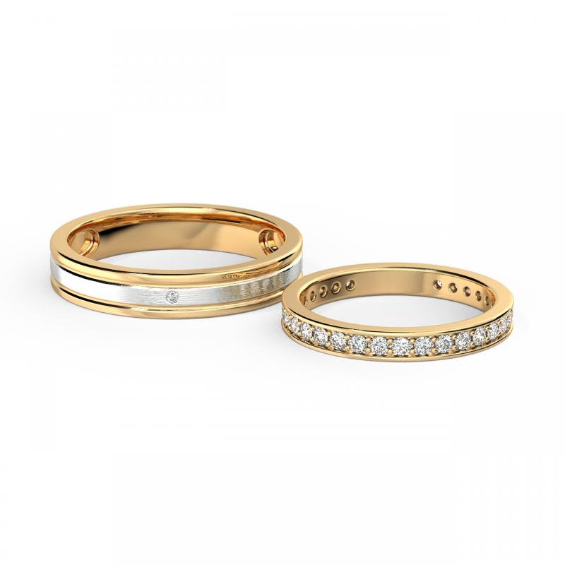 Những mẫu nhẫn cưới kim cương đốn tim các cặp đôi trẻ mùa cưới năm nay - 1