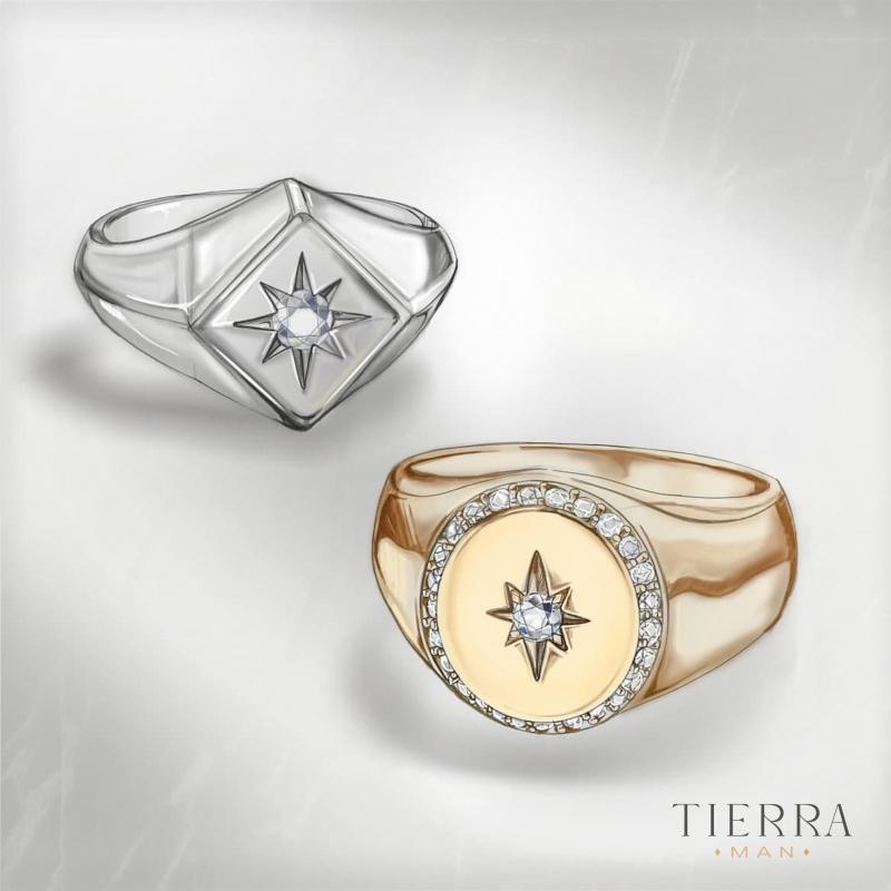 Lựa chọn nhẫn vàng phong thủy nam đẹp - Vì sao nhẫn kim cương đem lại may mắn cho người đeo - 1