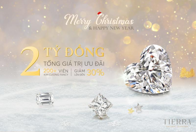 Diamond offer with a total value of over 2 billion VND - Celebrate Christmas and New Year in your style! - 1