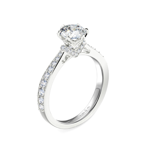 Nhẫn đính hôn Kim cương Solitaire Be Mine NCH9921 4