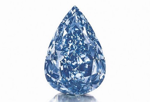 Viên kim cương Winston Blue