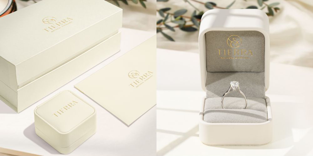 Nhẫn kim cương Tierra Diamond thiết kế luôn hướng đến sự lấp lánh của viên kim cương