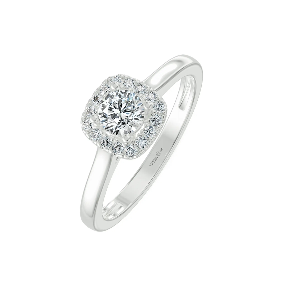 Top 10 mẫu nhẫn cầu hôn Halo sang trọng, lấp lánh 2026 9 Nhẫn cầu hôn Halo NCH2102